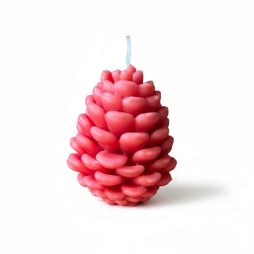 Tannenzapfen - Bienenwachskerze