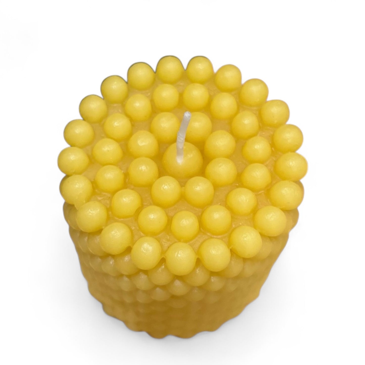 Bubblekerze aus Bienenwachs