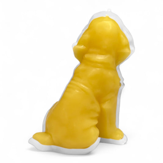 Hund „Beagle“ als Bienenwachskerze