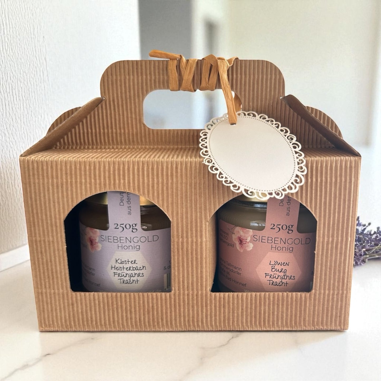 Geschenk 2er Honigvariation "Siebengebirge" - 2 x 250g