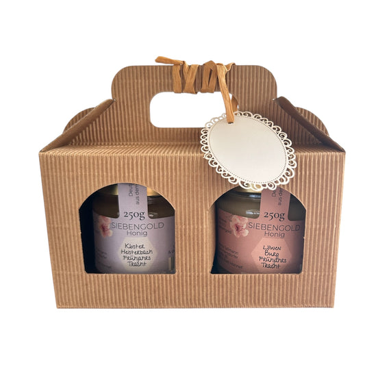 Geschenk 2er Honigvariation "Siebengebirge" - 2 x 250g
