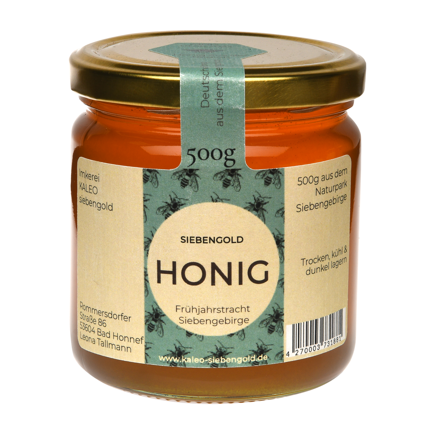 ImkereiKALEOsiebengold_Fruehjahrstracht_Honig_Siebengebirge_500g_edeka_rewe_honig_bonn_koenigswinter regional