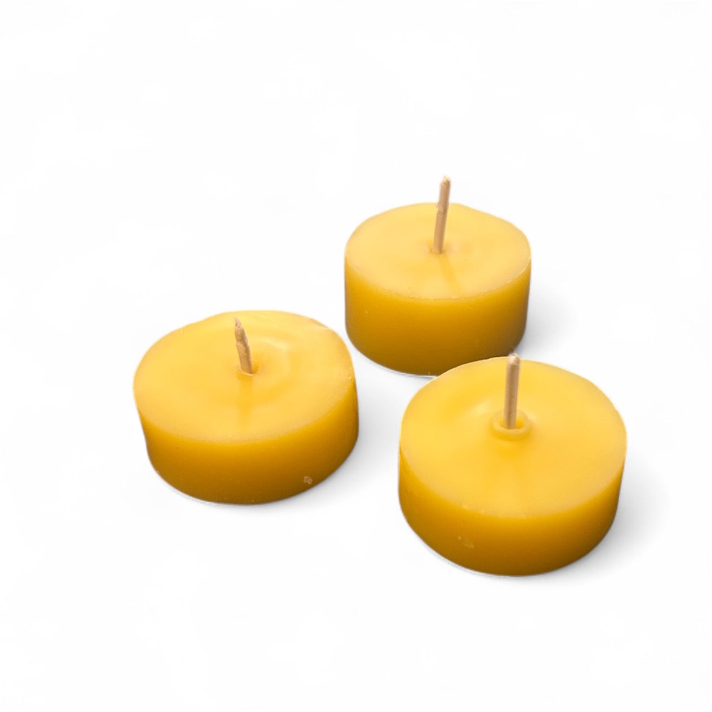 Teelichter aus Bienenwachs