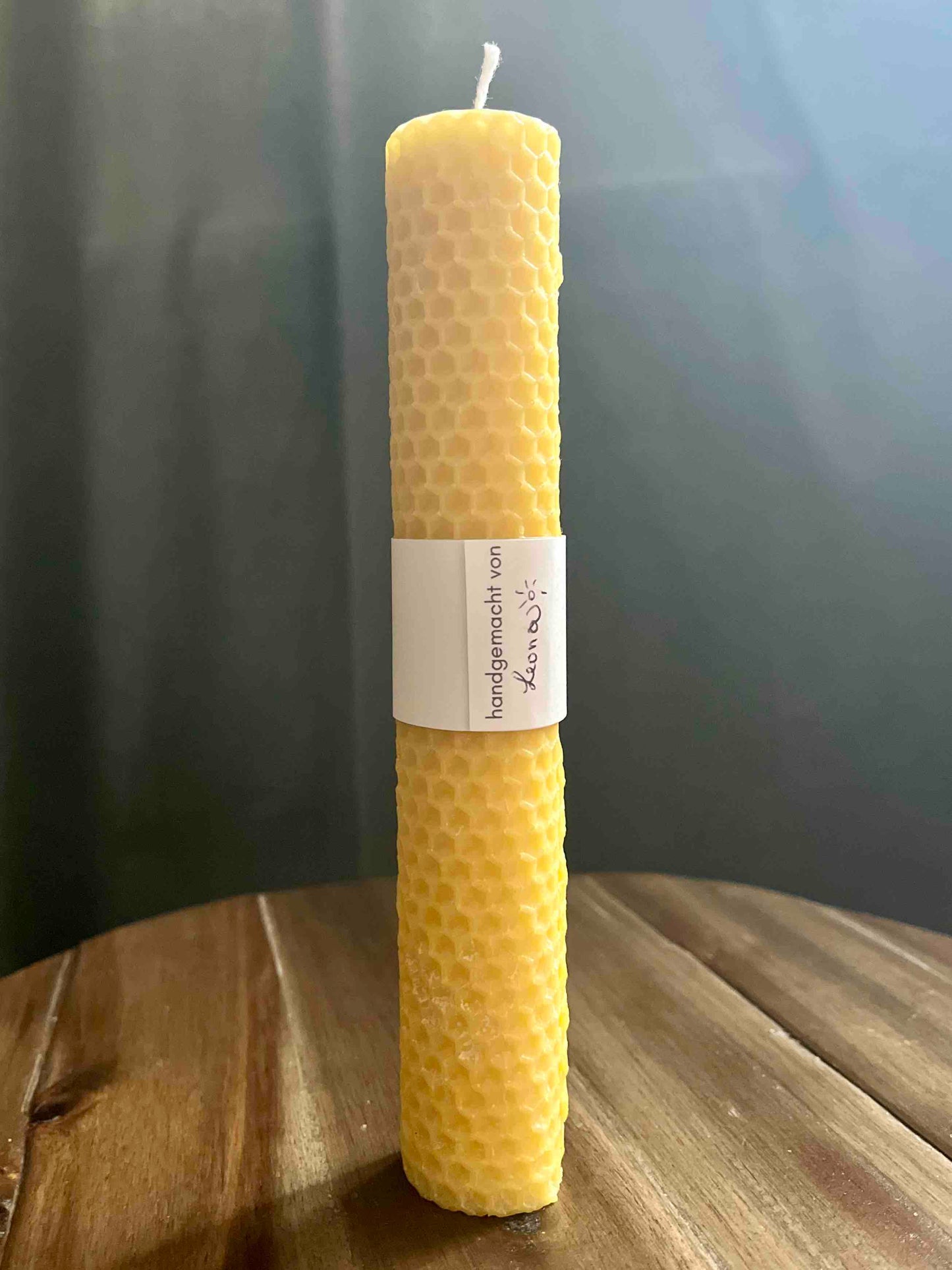Stabkerze aus Bienenwachs